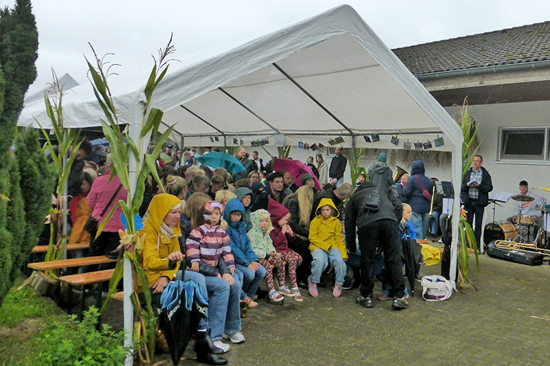 Großer Zulauf zum Erntedankfest am Böllberg